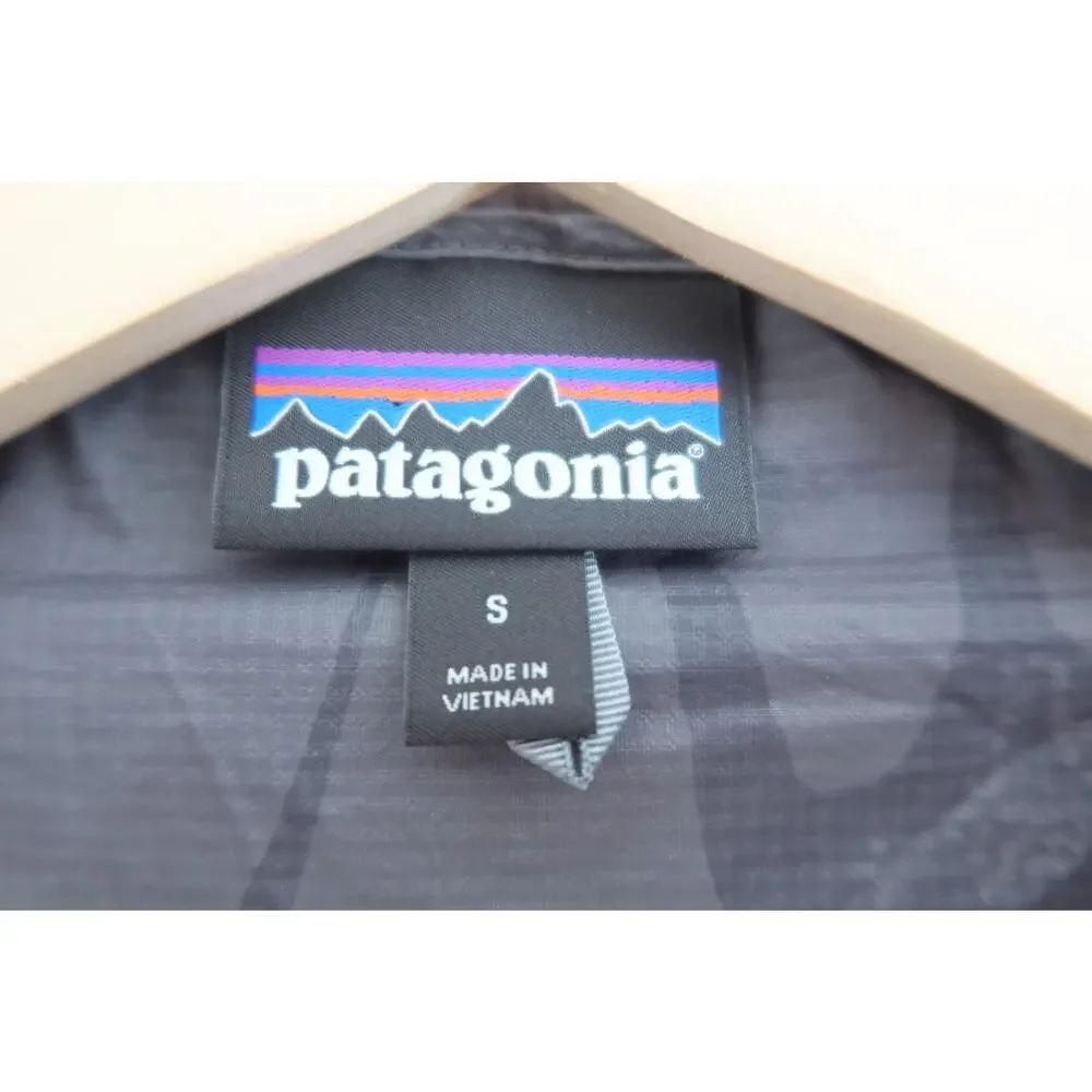 Patagonia Houdini Jacket Tropi Birds Plume Grey Women's Small - Picture 3 of 7